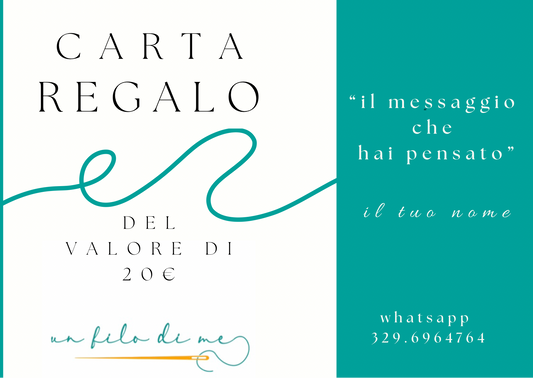 Biglietto regalo 20€