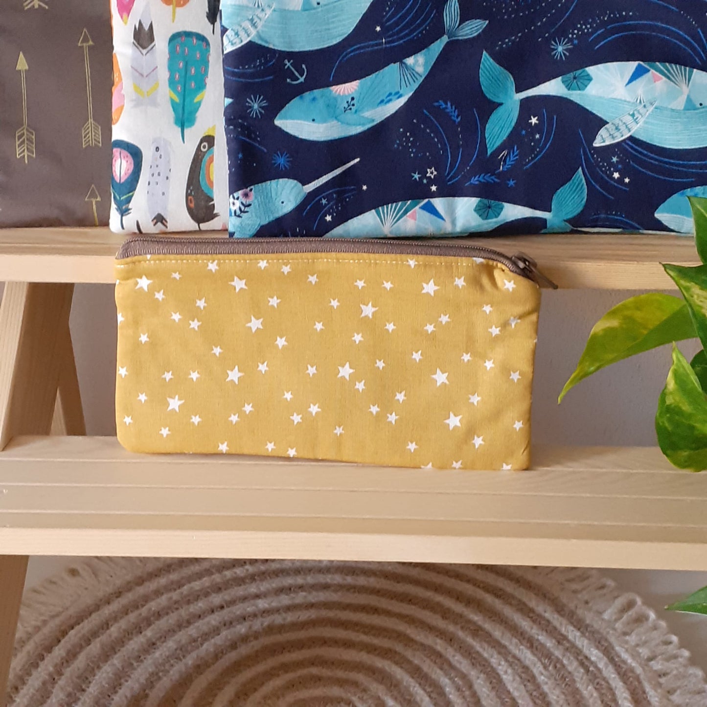 Bustina portaocchiali o portapenne - stelline