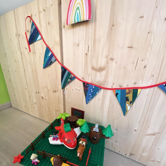 Bandierine per cameretta