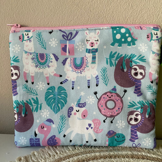 La Bustina Grande - Porta Kindle - Lama e unicorni