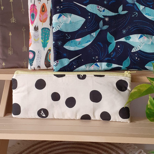 Astuccio portapenne con zip - pois